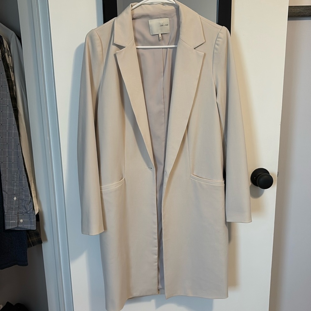 Oak and Fort long blazer